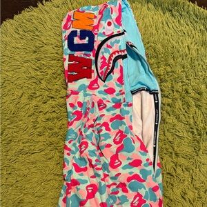 BAPE Colorful Shark Hoodie